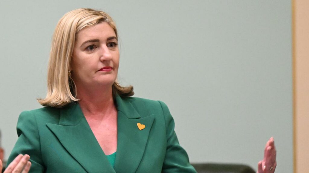 Shannon Fentiman denies it will take more than a decade to clear backlogged cases in Queensland.