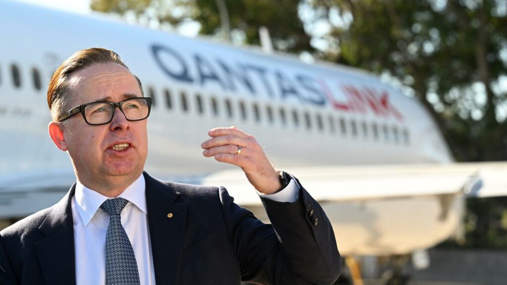 Qantas chief Alan Joyce says 15 aircraft will initially operate from the new Western Sydney airport.