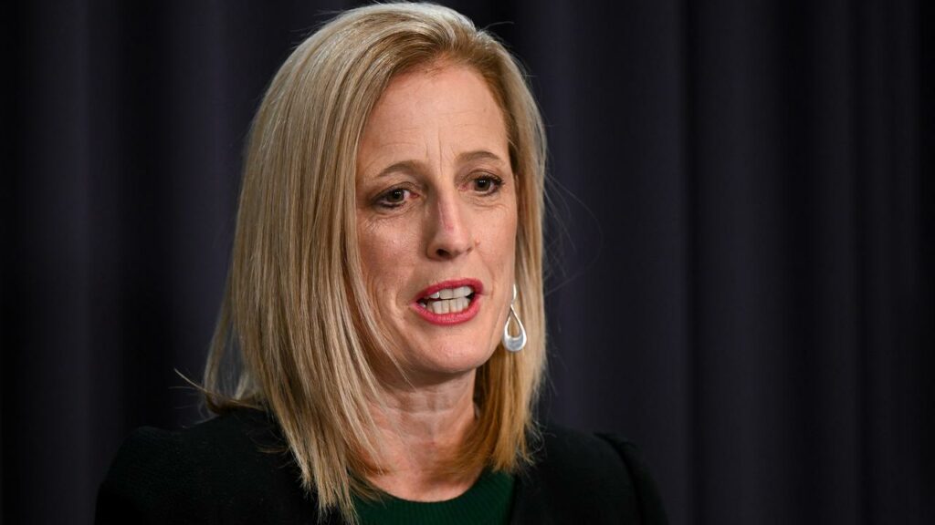 Finance Minister Katy Gallagher has denied misleading parliament over the Brittany Higgins case.