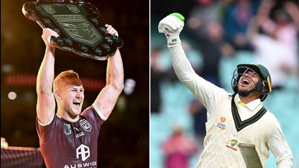 Daly Cherry-Evans (left) and Usman Khawaja (right) have overcome similar adversity in their careers.