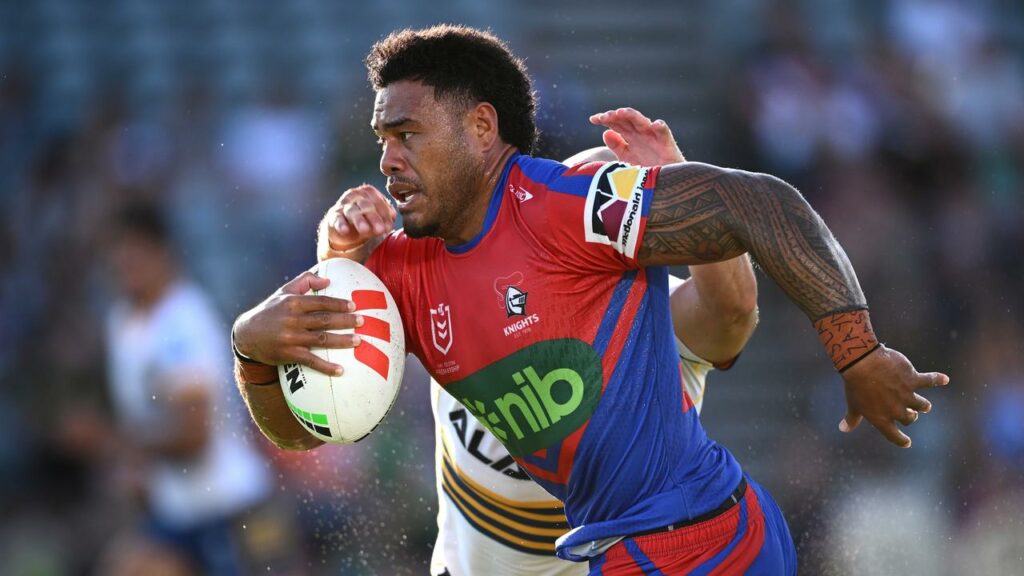 Newcastle have dropped Greg Marzhew for the Roosters clash after he missed the team bus last week.