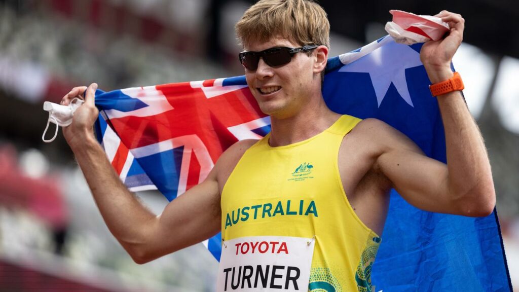 James Turner is back on top with gold in the 100m T36 at the world para athletics championships.