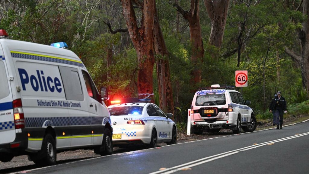 A body has been found inside a burnt-out RAV4 in The Royal National Park south of Sydney.
