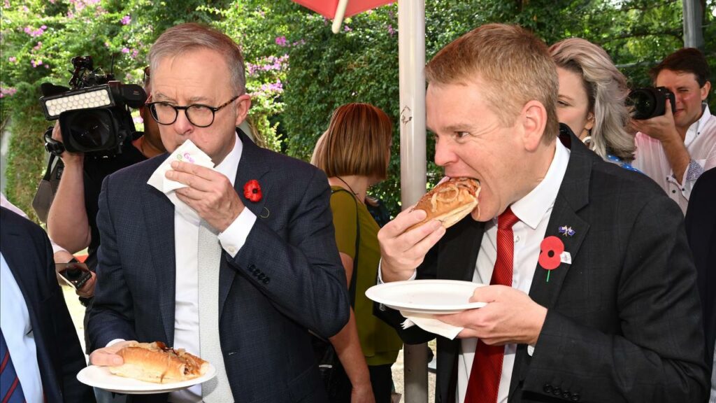 Anthony Albanese and Chris Hipkins will sink their teeth into talks when they meet in New Zealand.