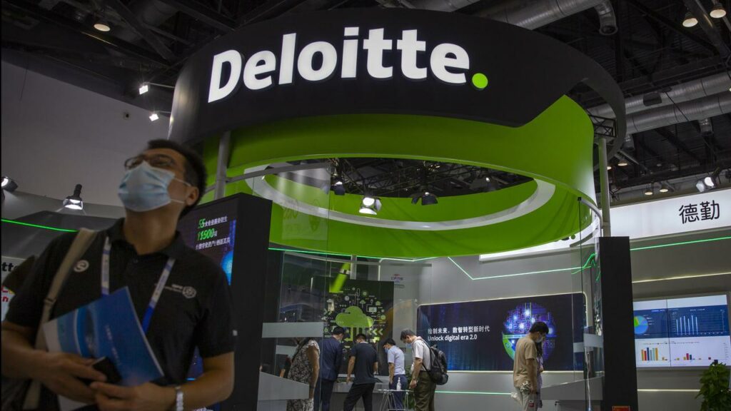 Deloitte executives told the inquiry an employee had been stood down after an ‘inadvertent breach’.