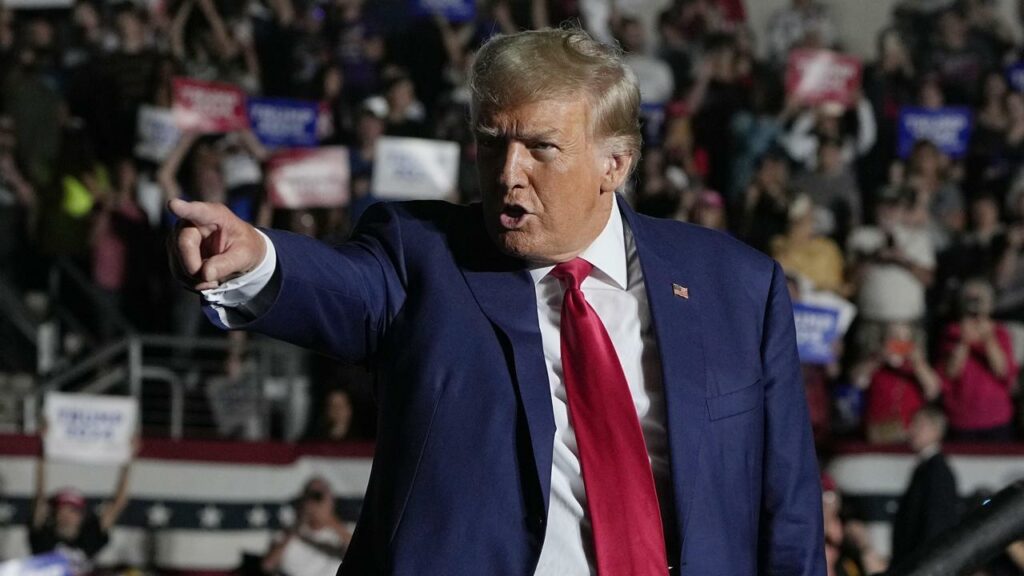 Former president Donald Trump has been charged with a criminal offence three times in 2023.