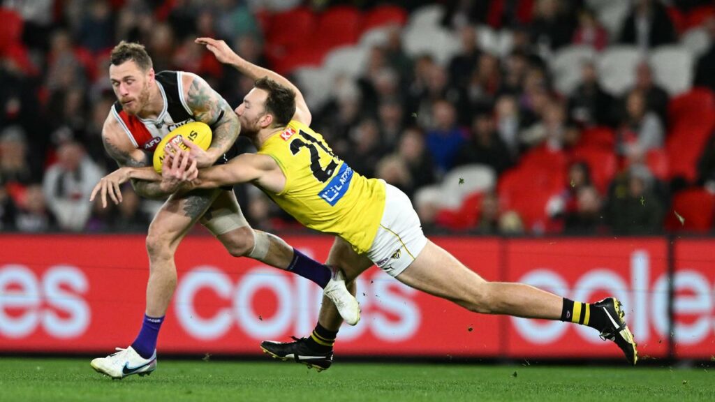 Tim Membrey’s timely return from injury is boosting St Kilda’s finals hopes.