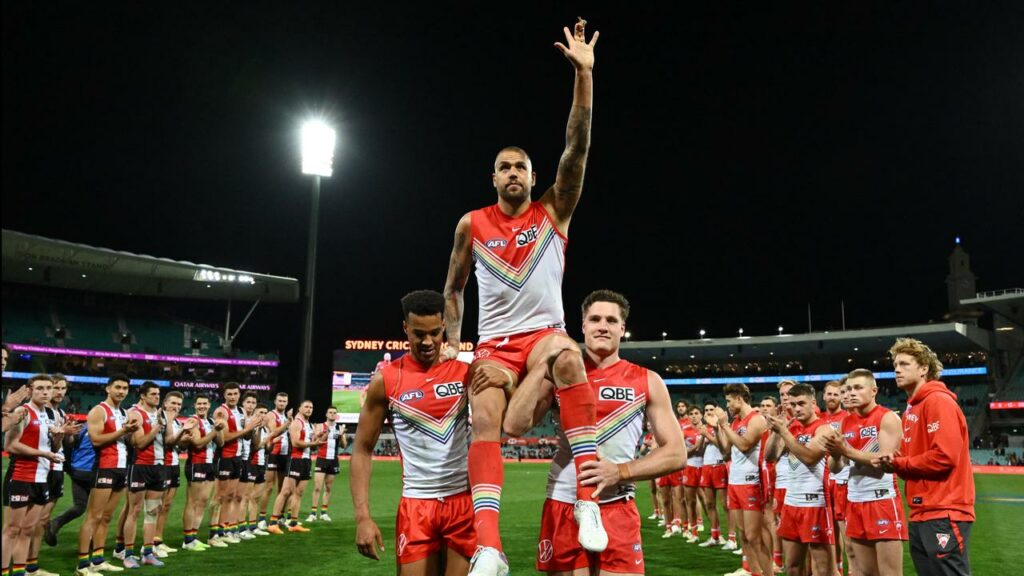Sydney fans have the chance to farewell Lance Franklin when the Swans play Melbourne at the SCG.