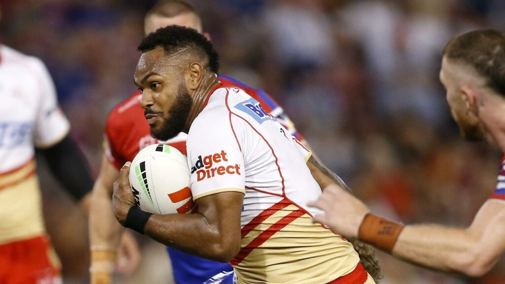 Dolphins No.1 Hamiso Tabuai-Fidow is set for battle with Newcastle counterpart Kalyn Ponga in Perth.