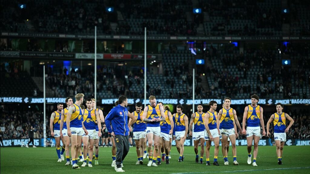 West Coast will be trying to arrest a sequence of heavy AFL losses away from Perth against Essendon.