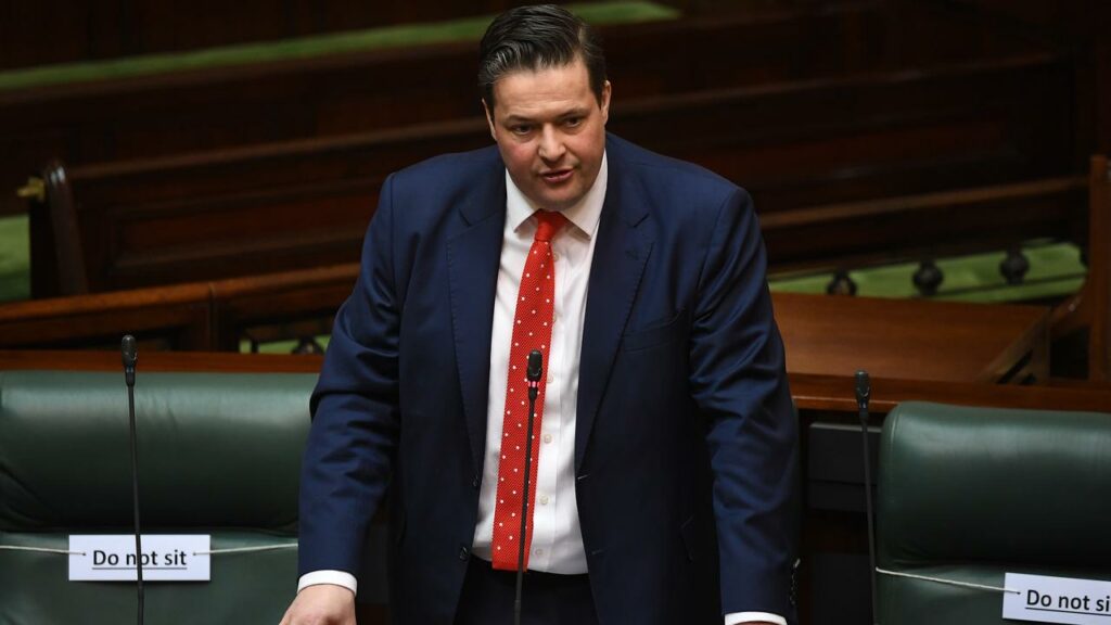 Victorian MP Will Fowles has stood aside while strenuously denying an allegation of assault.