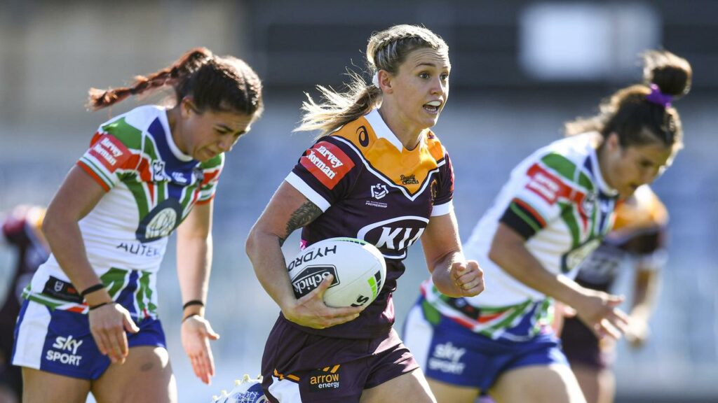 Brisbane winger Julia Robinson says her love of rehab got her back early from a hamstring tear.