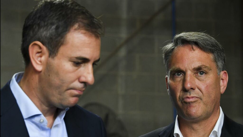 Jim Chalmers (left) and Richard Marles are key figures in Labor’s Right faction.