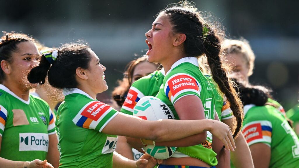 Canberra are seeking a fourth successive NRLW win when they face Parramatta on Sunday.