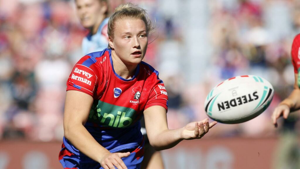 Georgia Roche is unbeaten after seven NRLW games and hopes to lead Newcastle to consecutive titles.