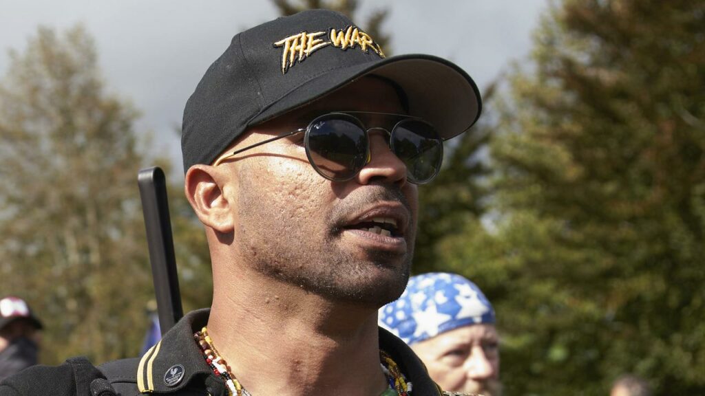 Ex-Proud Boys leader Enrique Tarrio has been jailed over his role in the US Capitol attack.