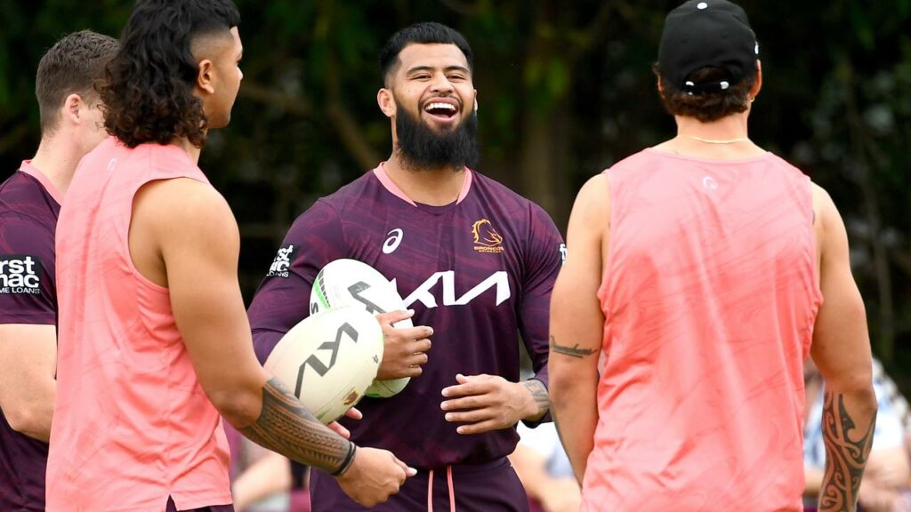 Payne Haas leads a Brisbane pack hailed as even better than the club’s 2006 NRL title winners.