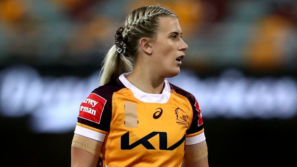 Shenae Ciesiolka scored a late try to clinch Brisbane’s come-from-behind NRLW win over Wests Tigers.
