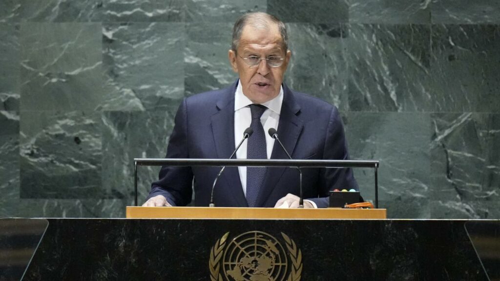 Russian Foreign Minister Sergei Lavrov says war will continue if Ukraine insists on its peace plan.