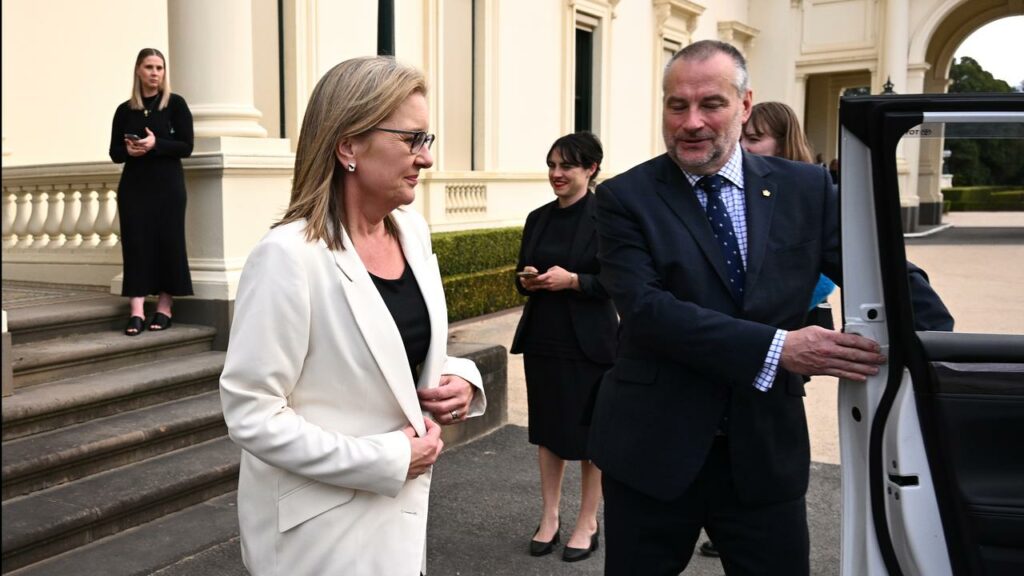 Jacinta Allan will occupy the seat of power in Victoria after being sworn in as premier.