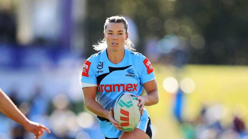 Emma Tonegato helped spark Cronulla to an NRLW win over St George Illawarra.