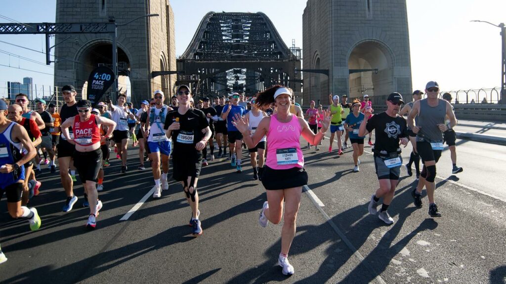 More than 17,000 runners signed up to take on the 2023 Sydney Marathon.