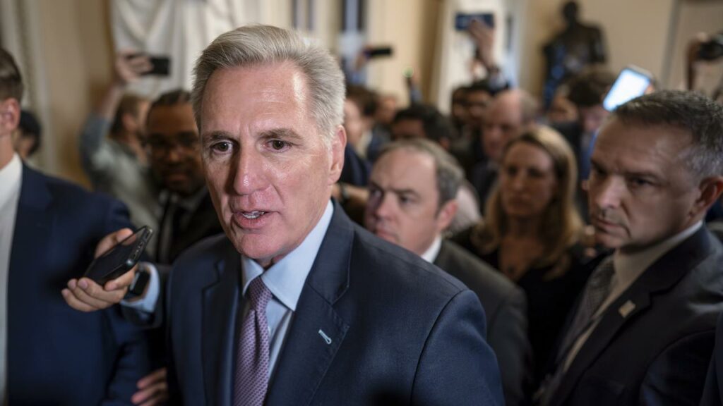 Kevin McCarthy has been removed as US House speaker as the Republican party continues to implode.