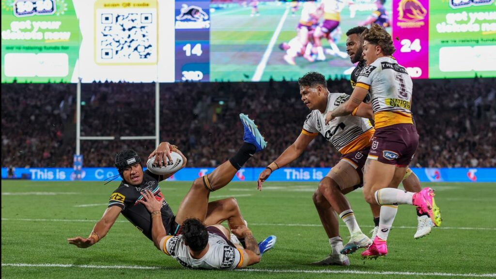 Penrith have produced a miraculous comeback to beat Brisbane 26-24 in the 2023 NRL grand final.