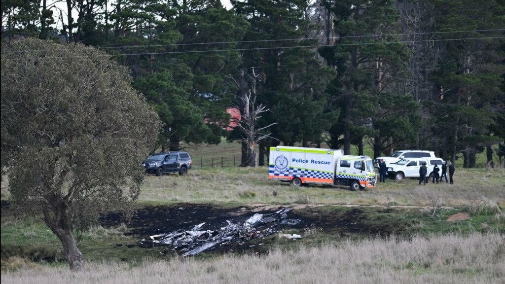 Authorities have launched an investigation into the crash near Canberra.