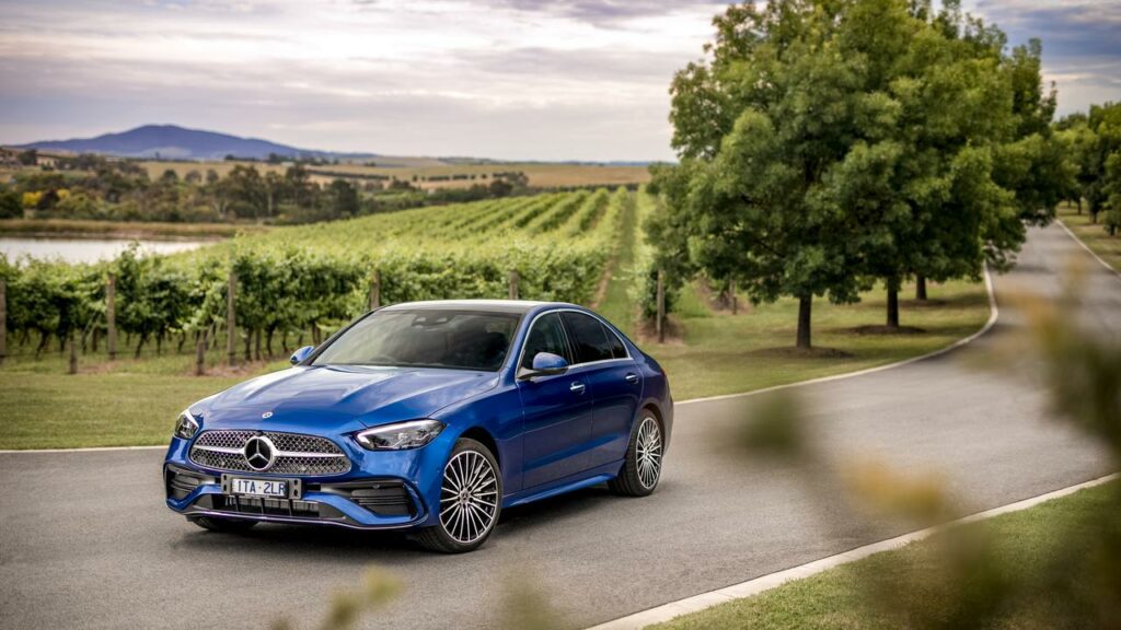 Moving with the times: Mercedes’ latest C-Class builds on more than 40 years of history.
