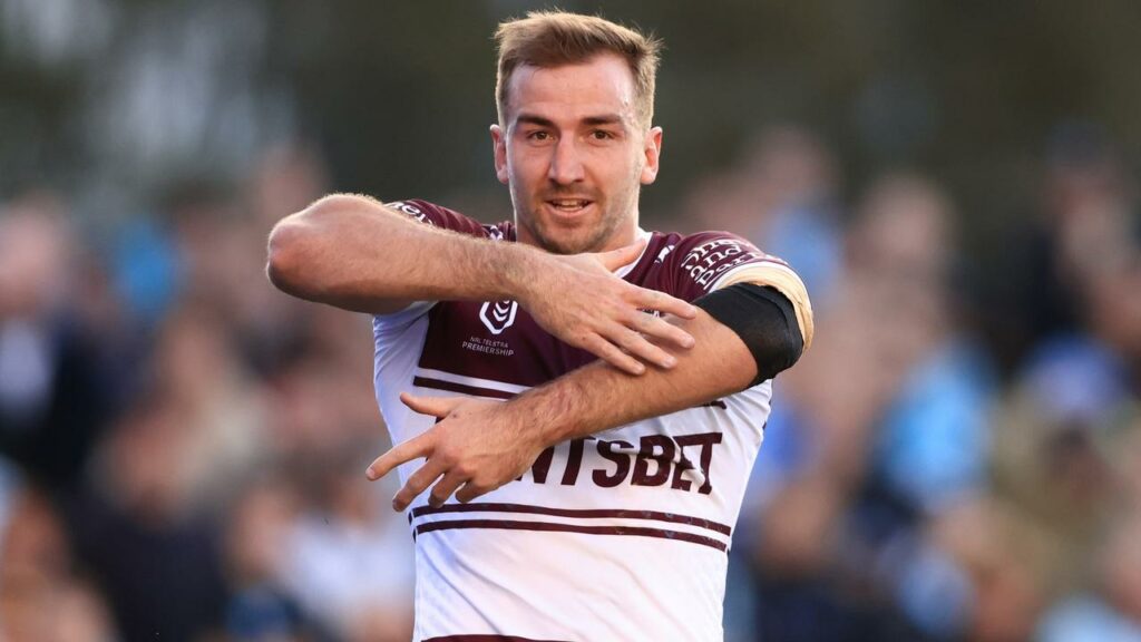 Lachlan Croker has signed a new three-year deal to remain with the Sea Eagles.