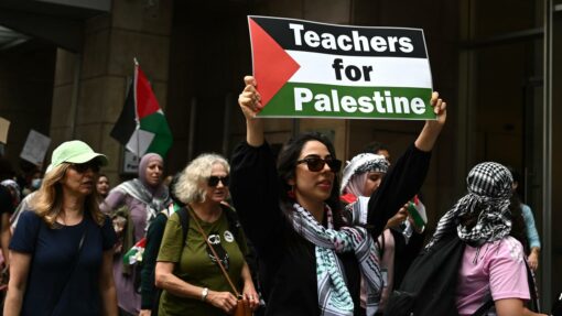 SYDNEY SCHOOL STRIKE FOR PALESTINE