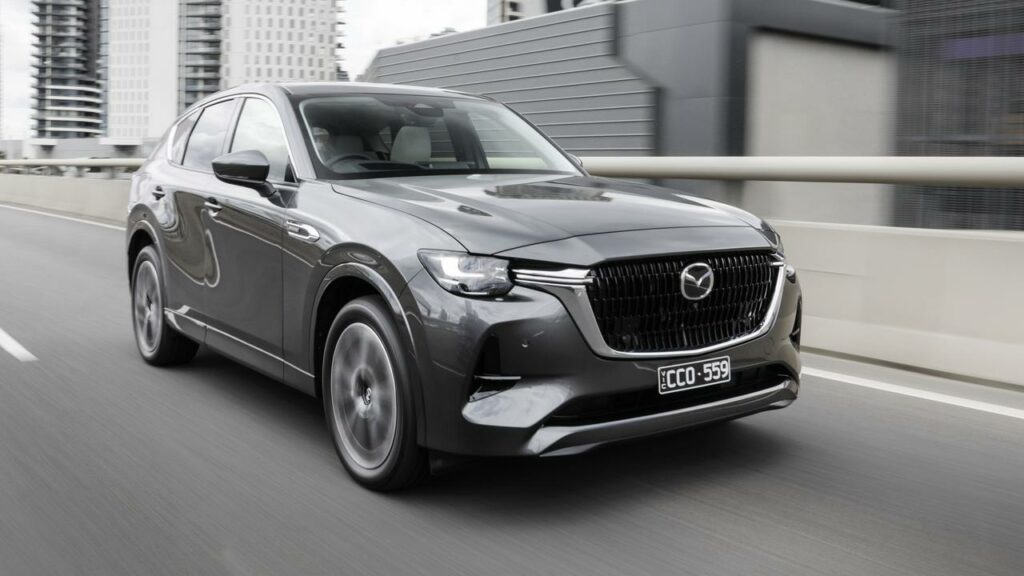 The all-new Mazda CX60 will be offered in up to nine versions, with three trim levels.