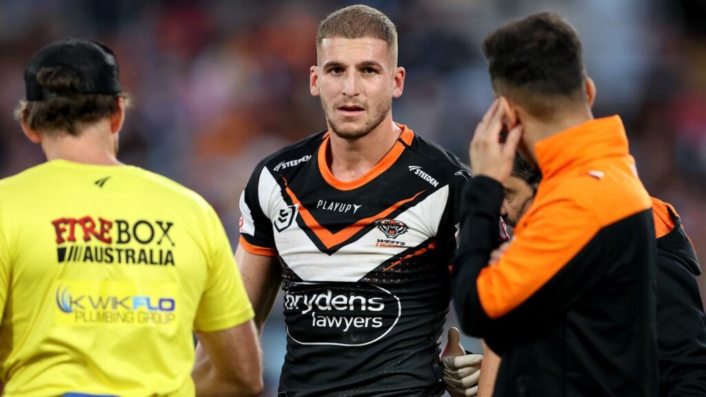 Wests Tigers player Adam Doueihi is in hot water over comments about LGBTQI inclusion in sport.
