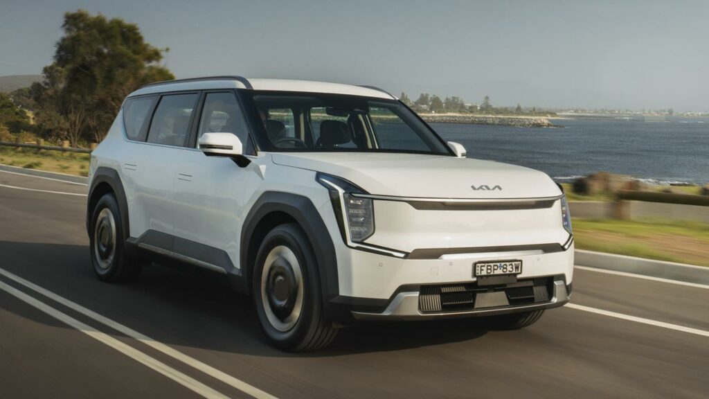 The big, new Kia EV9 Air looks and feels more spacious than most vehicles on the market.