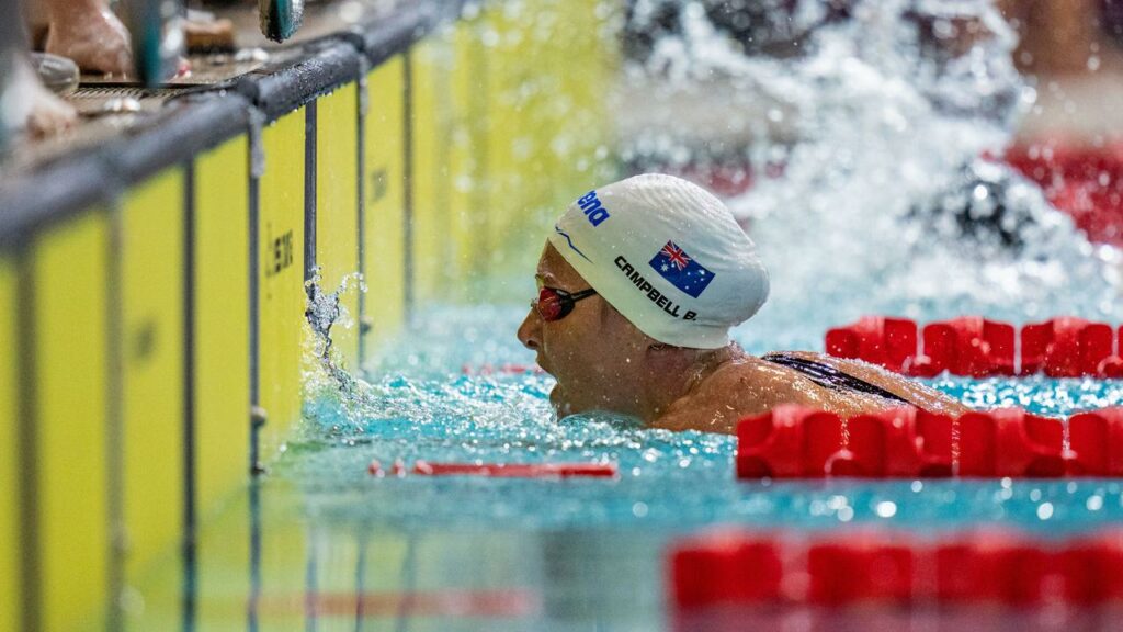 Cate Campbell is back in the pool as she bids for a record-breaking fifth Olympic Games appearance.
