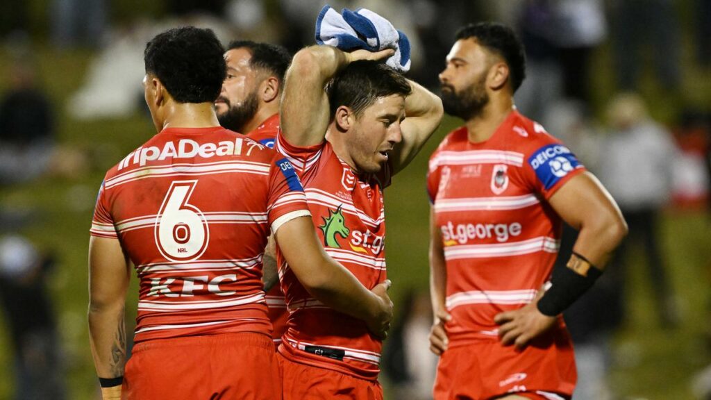 Ben Hunt (c) fears the latest NRL rule change will make the game more predictable.
