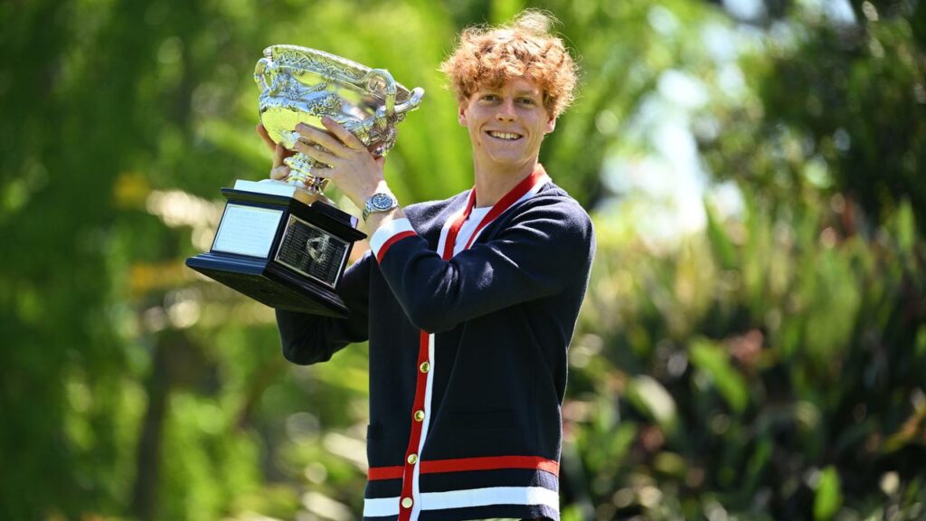 Winning the Australian Open was the perfect way for Italy’s Jannik Sinner to kick off the year.