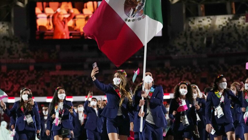 Mexico, whose athletes are seen marching at the Tokyo Olympics, will no longer bid to host in 2036.