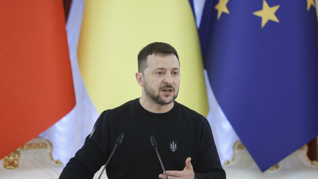 Volodymyr Zelenskiy has provided the first Ukrainian troop death toll since 2022.
