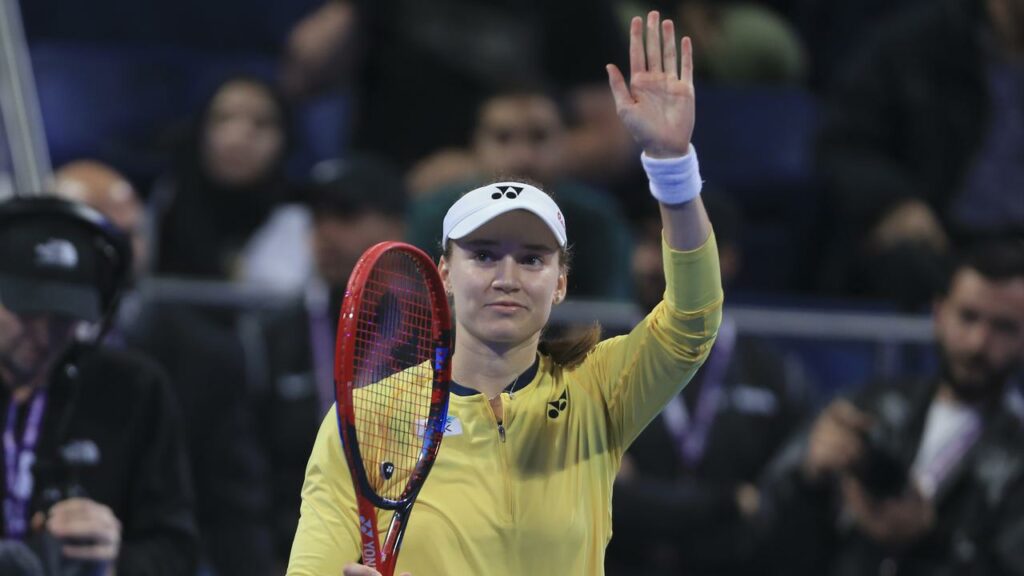 Kazakstan’s Elena Rybakina has eased her way into a mouth-watering Qatar Open final in Doha.