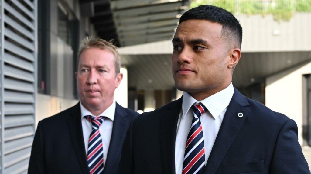 Roosters coach Trent Robinson is standing by prop Spencer Leniu, saying the player is not a racist.