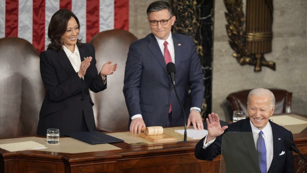 President Joe Biden is using his State of the Union address to put his case for a second term.