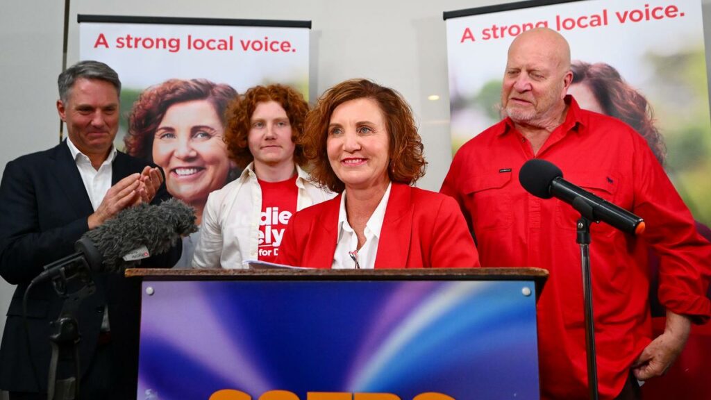 Jodie Belyea has won the Melbourne federal seat of Dunkley for the Labor Party.
