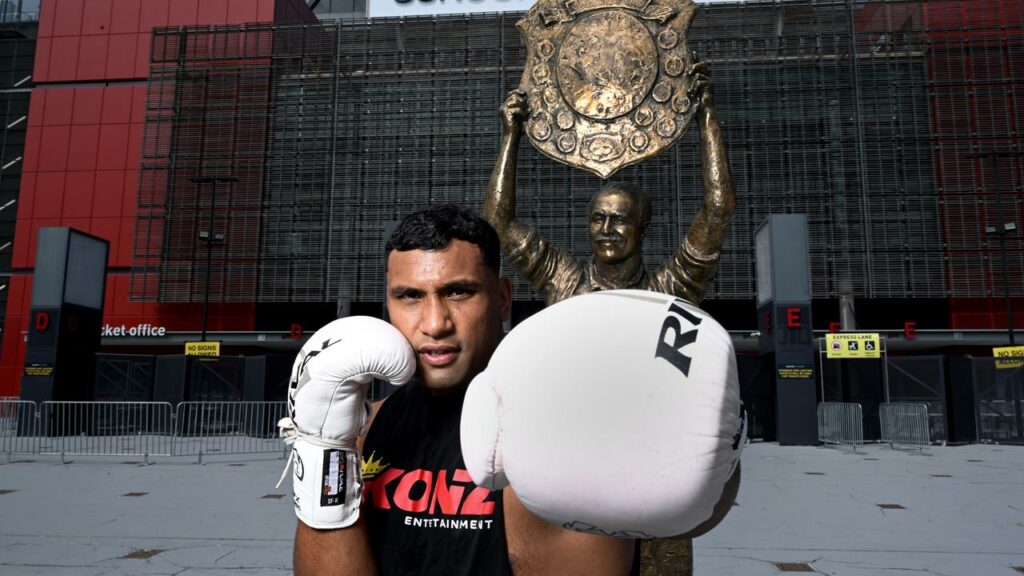 Tevita Pangai Jr says he’ll only play NRL for the Broncos as he prepares for his next boxing fight.
