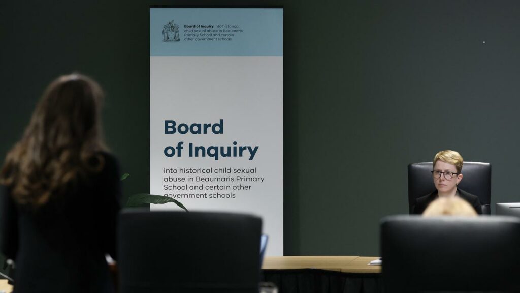 The board of inquiry into historical abuse at Beaumaris Primary School has tabled its final report.