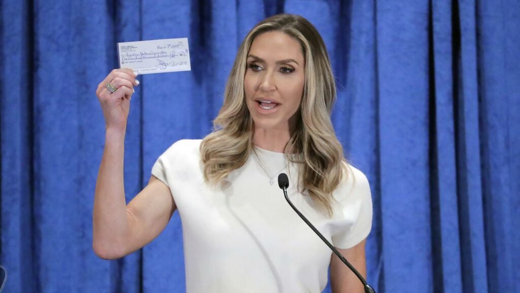 Lara Trump is the newly-elected co-chair of the Republican National Committee.