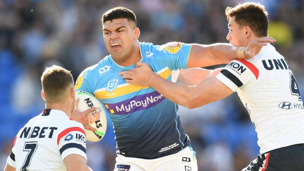 The Titans’ David Fifita has recovered from a pectoral tear and will play against the Dolphins.
