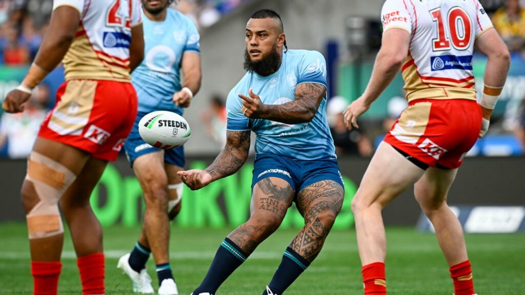 Addin Fonua-Blake is in his final year with the Warriors before linking up with Cronulla.
