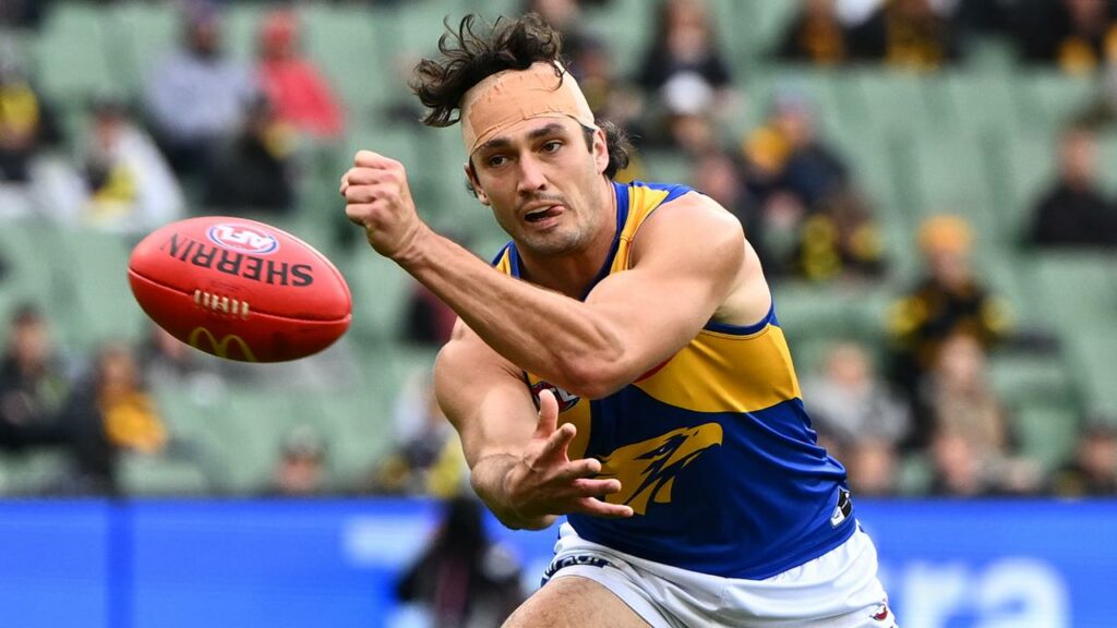Tom Barrass has failed to beat his one-match ban for his tackle on Fremantle’s Michael Walters.
